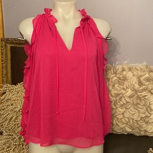 Cold shoulder blouse size x- small